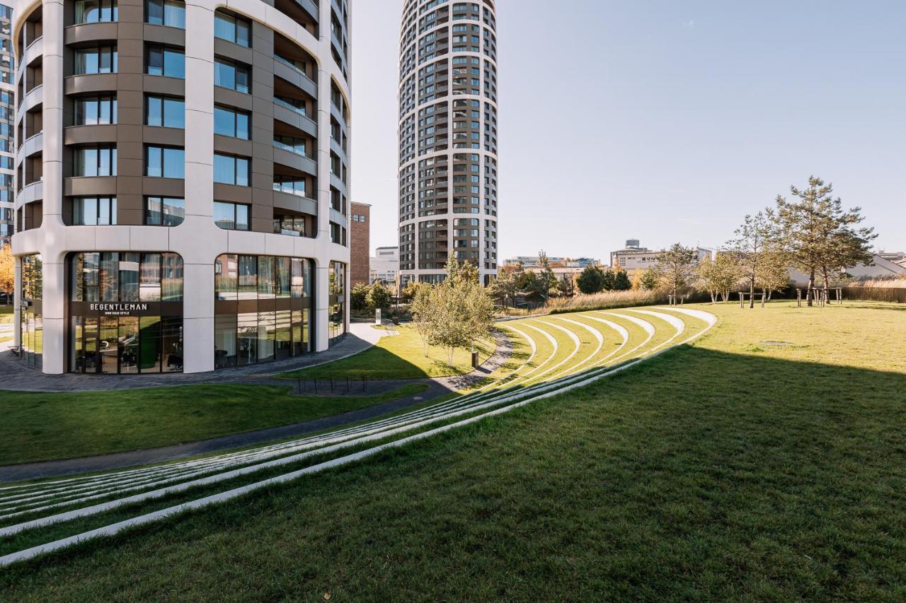 Skau Coral Residence In Sky Park 22 Floor 1Tower Panoramic View Free Parking Братислава Екстериор снимка