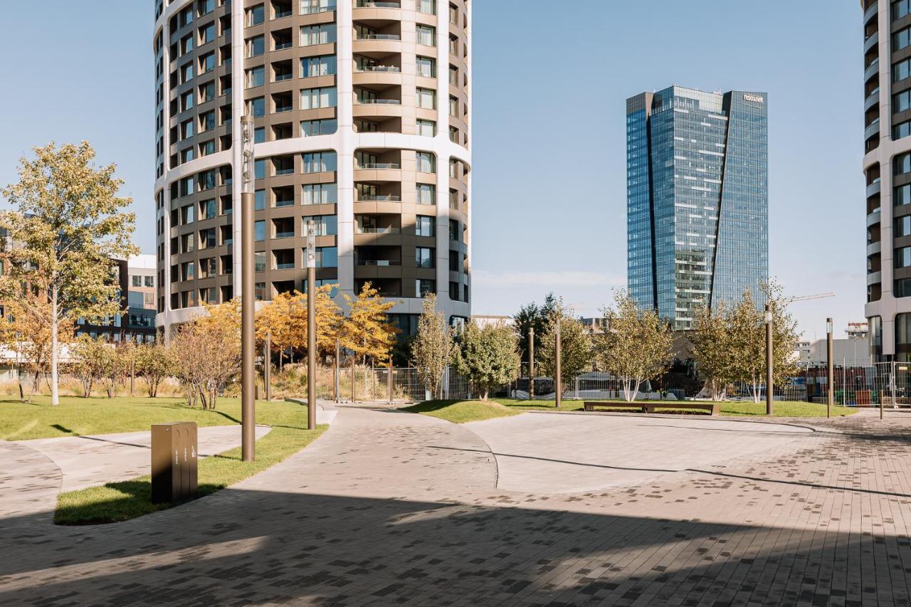 Skau Coral Residence In Sky Park 22 Floor 1Tower Panoramic View Free Parking Братислава Екстериор снимка
